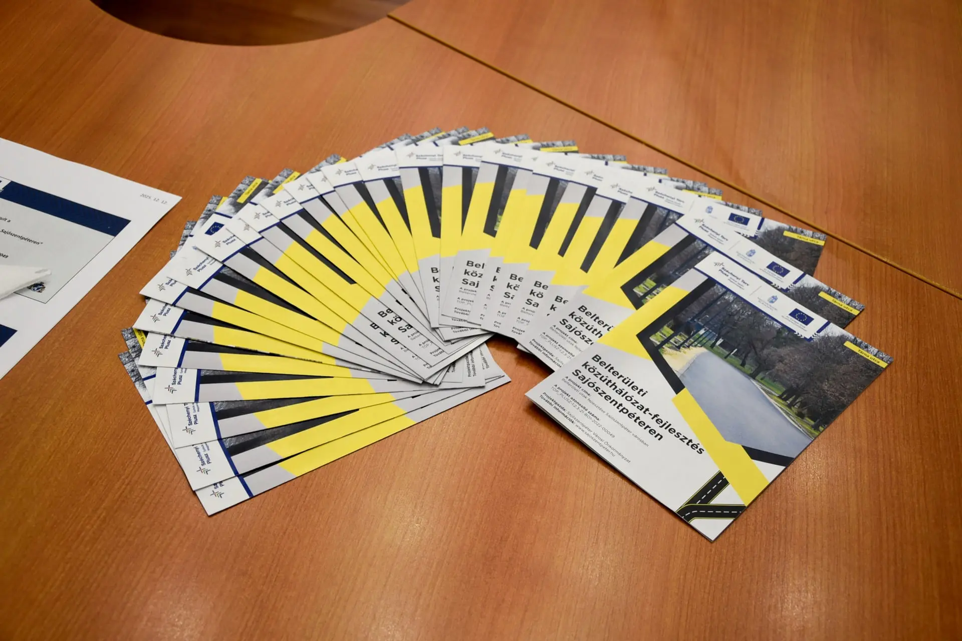 Ünnepélyes projektzáró rendezvény – Belterületi utak fejlesztése Sajószentpéter városban