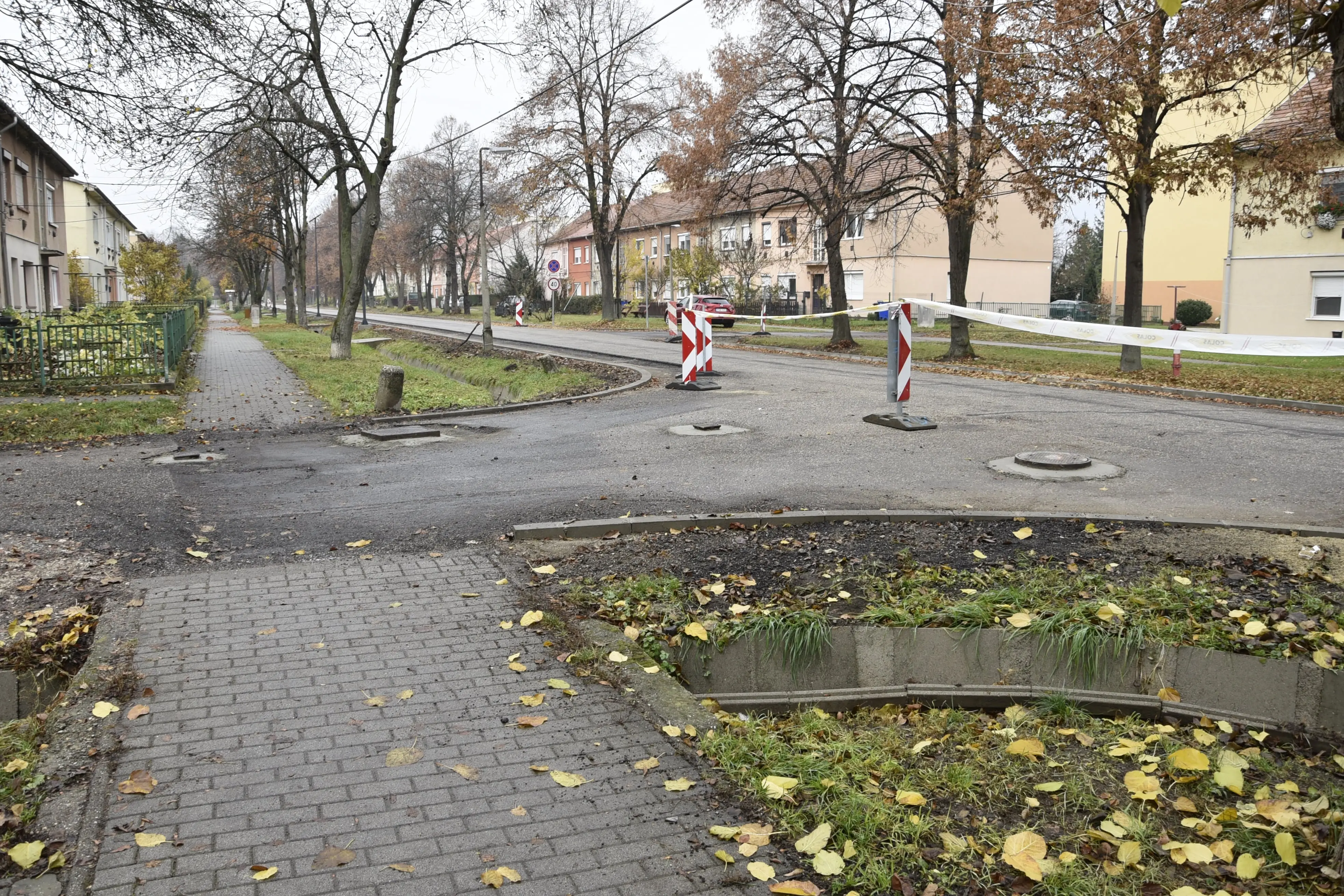 Belterületi utak fejlesztése Sajószentpéter városban