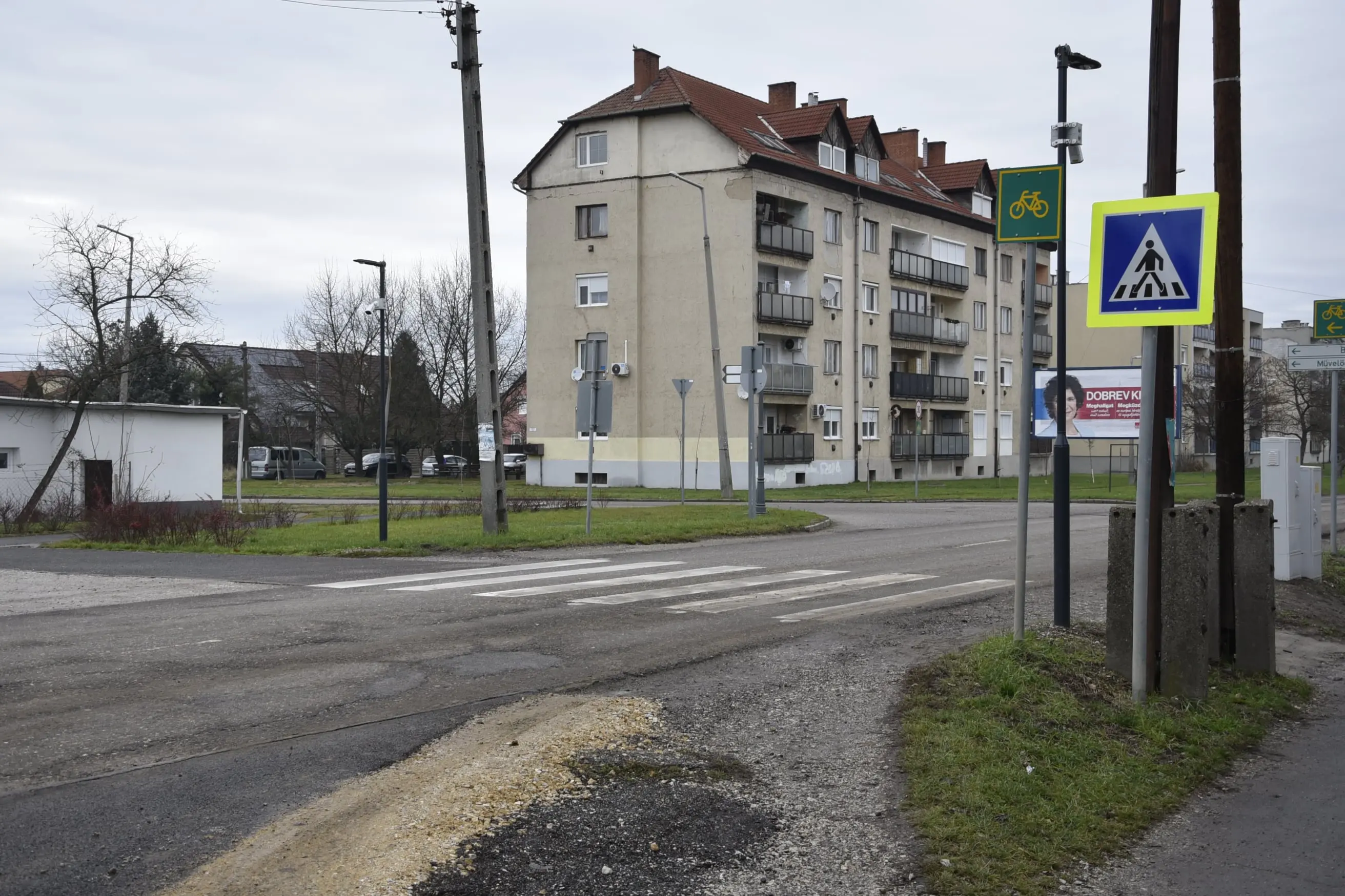 Belterületi utak fejlesztése Sajószentpéter városban